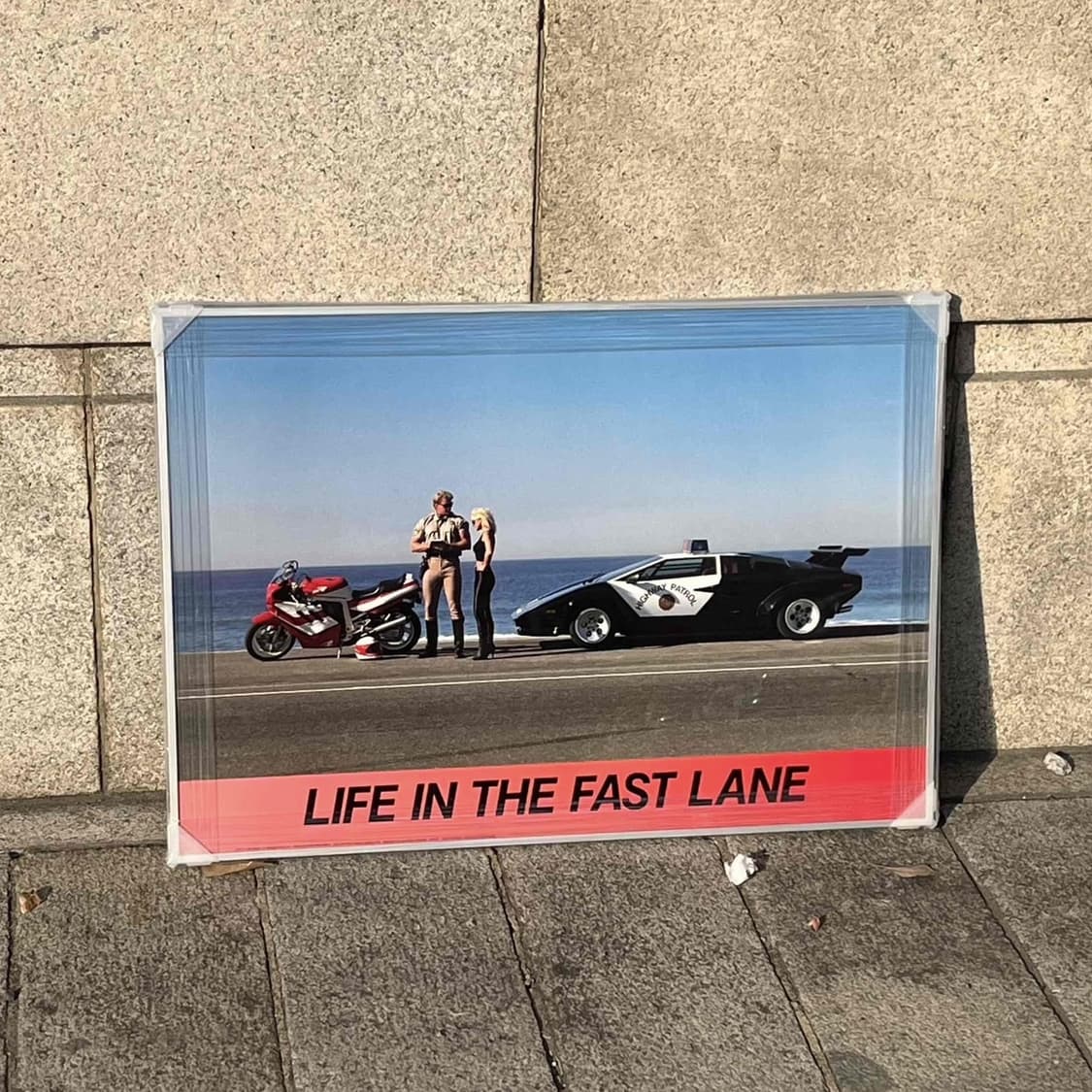 람보르기니 쿤타치 빈티지 포스터 (액자포함) 상품이미지1