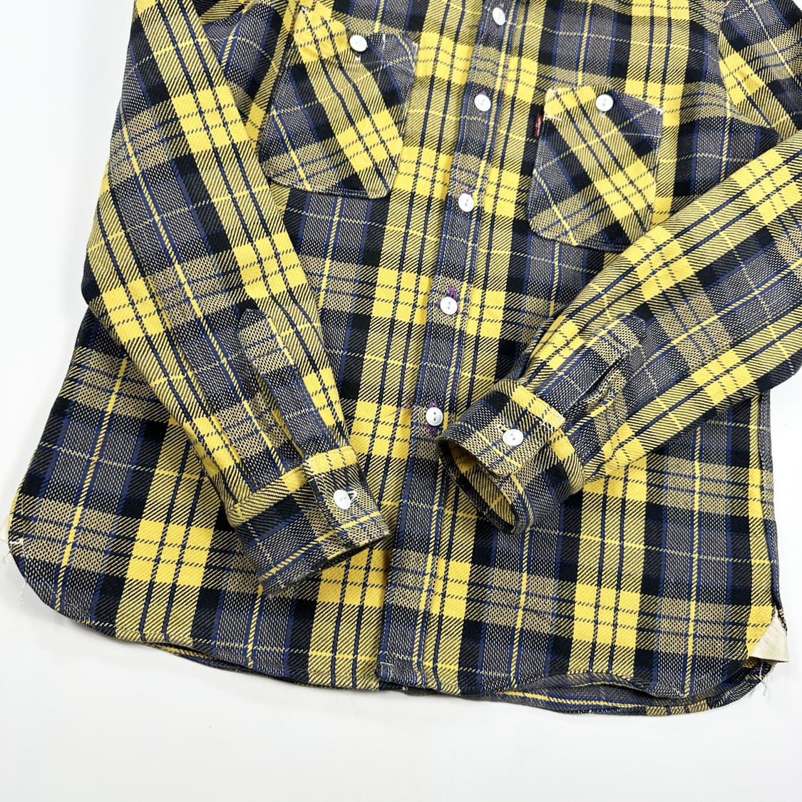 리바이스 오리지널 재팬 플란넬 타탄 체크셔츠 (L) 상품이미지4