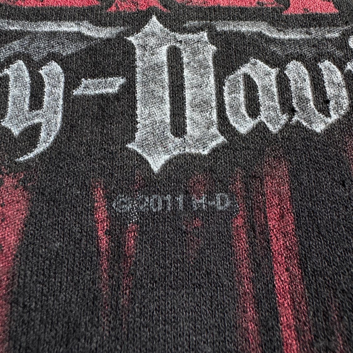 할리데이비슨 배드랜드스 트라이벌 펑크 후드티 블랙 상품이미지6