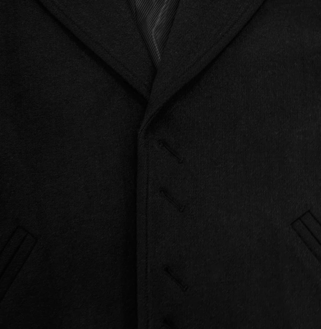 트리밍버드 오버핏 울 자켓 블랙 Over Fit Wool Jacket 상품이미지5