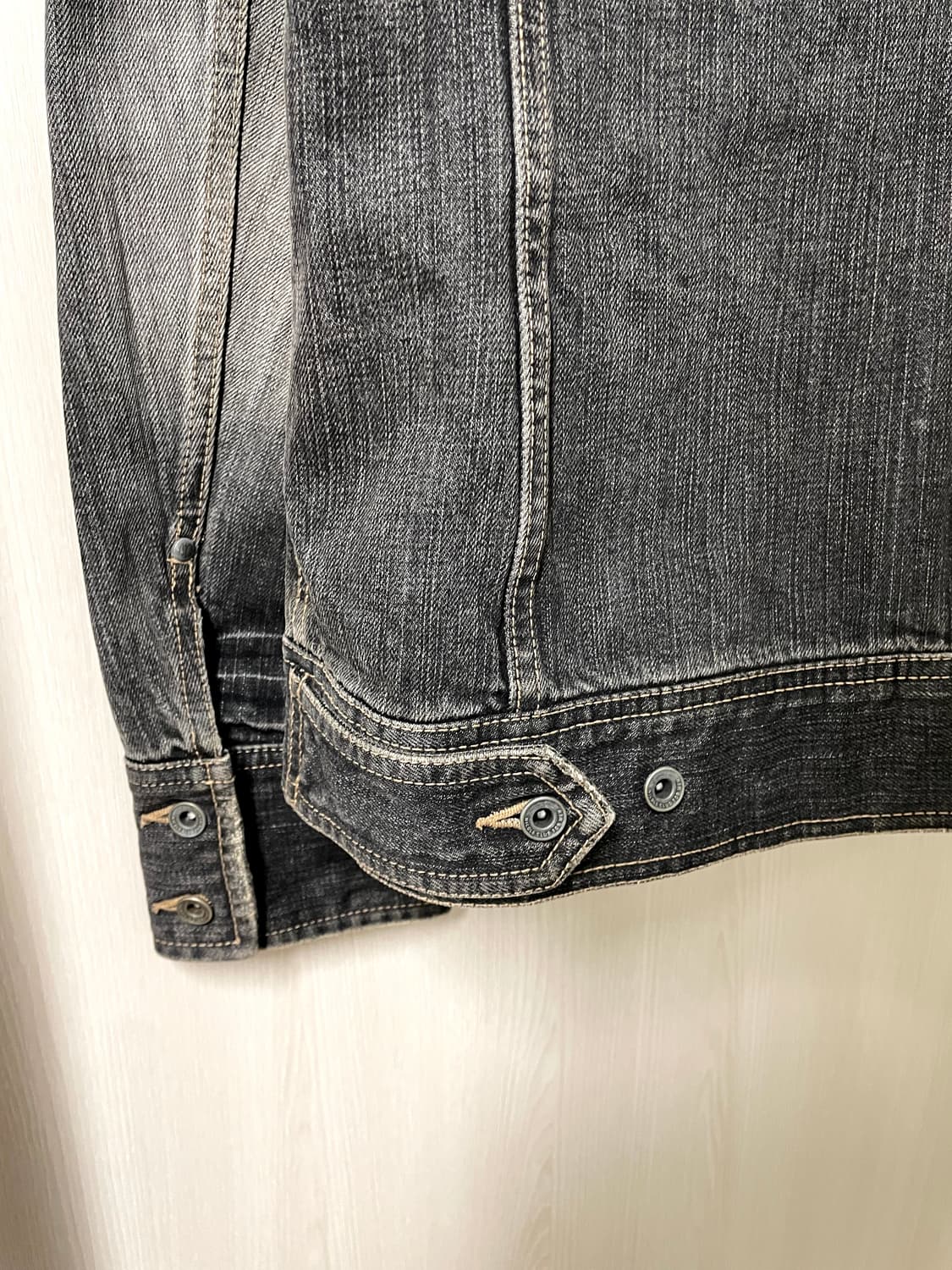 니콜클럽/ 워싱 데님 바이커 자켓/ 48 상품이미지8