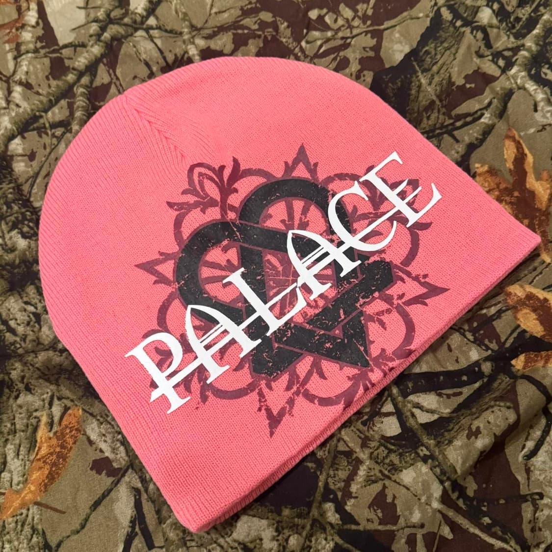 팔라스 x 힘 그램 나인 커프 비니 핑크 상품이미지1