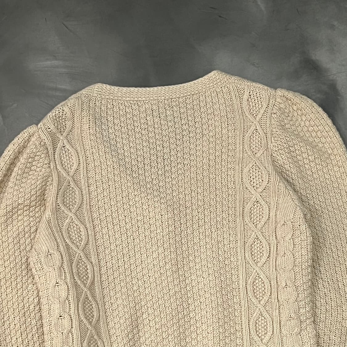  마시모두띠 퍼프 숄더 니트 가디건 y16070 상품이미지4