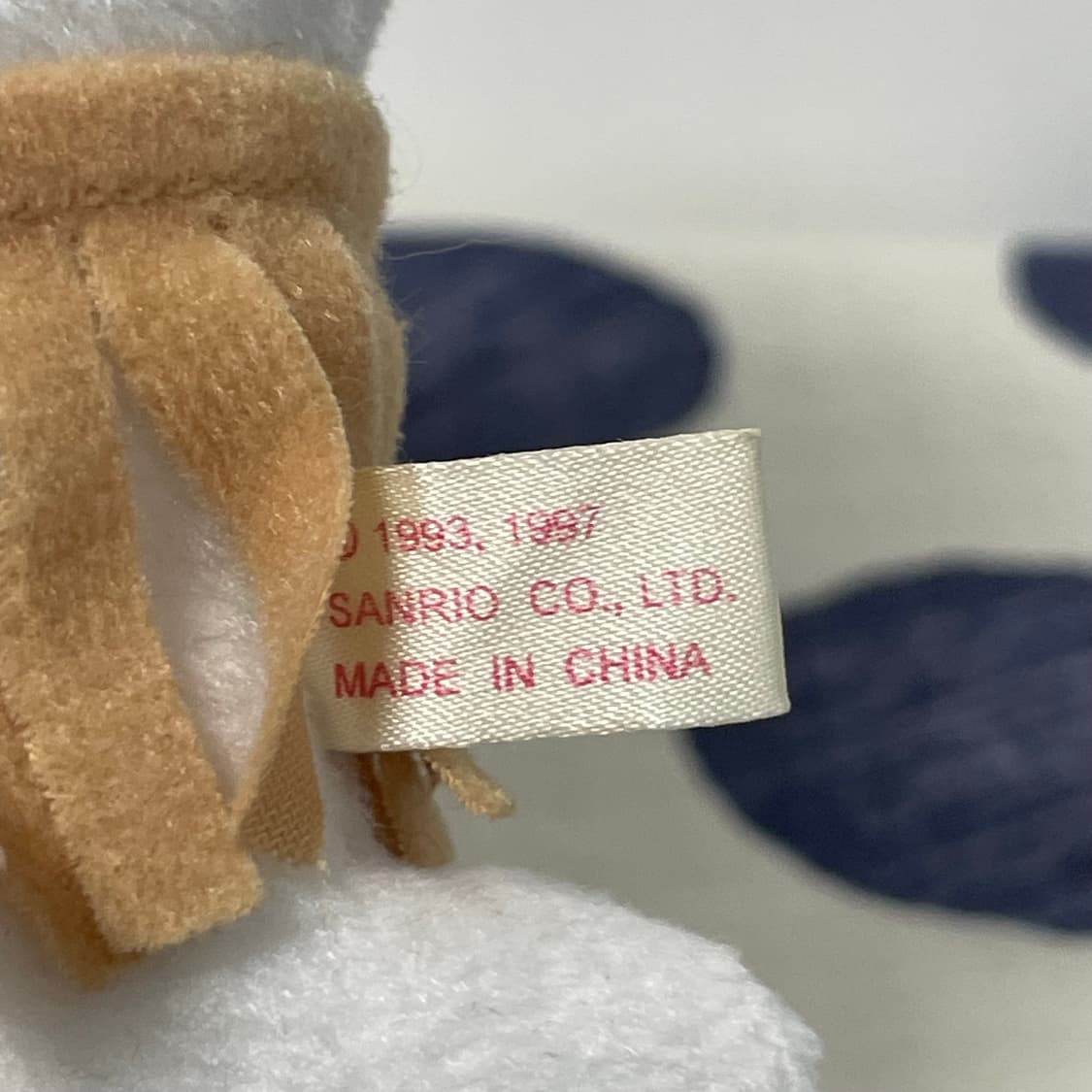 1997년 고전 산리오 배드바츠마루 하나마루 인형 상품이미지4