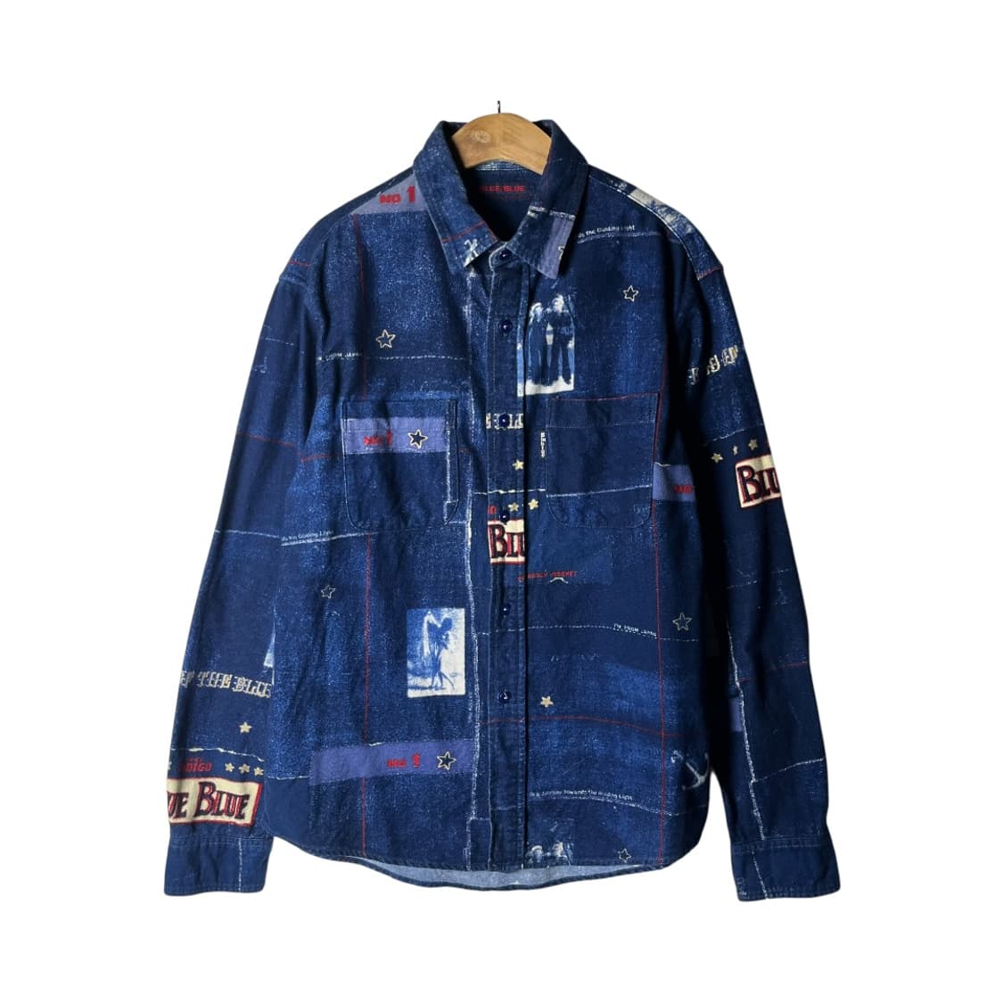 [Blue Blue Japan] 블루블루 재팬 리워크 셔츠 상품이미지1