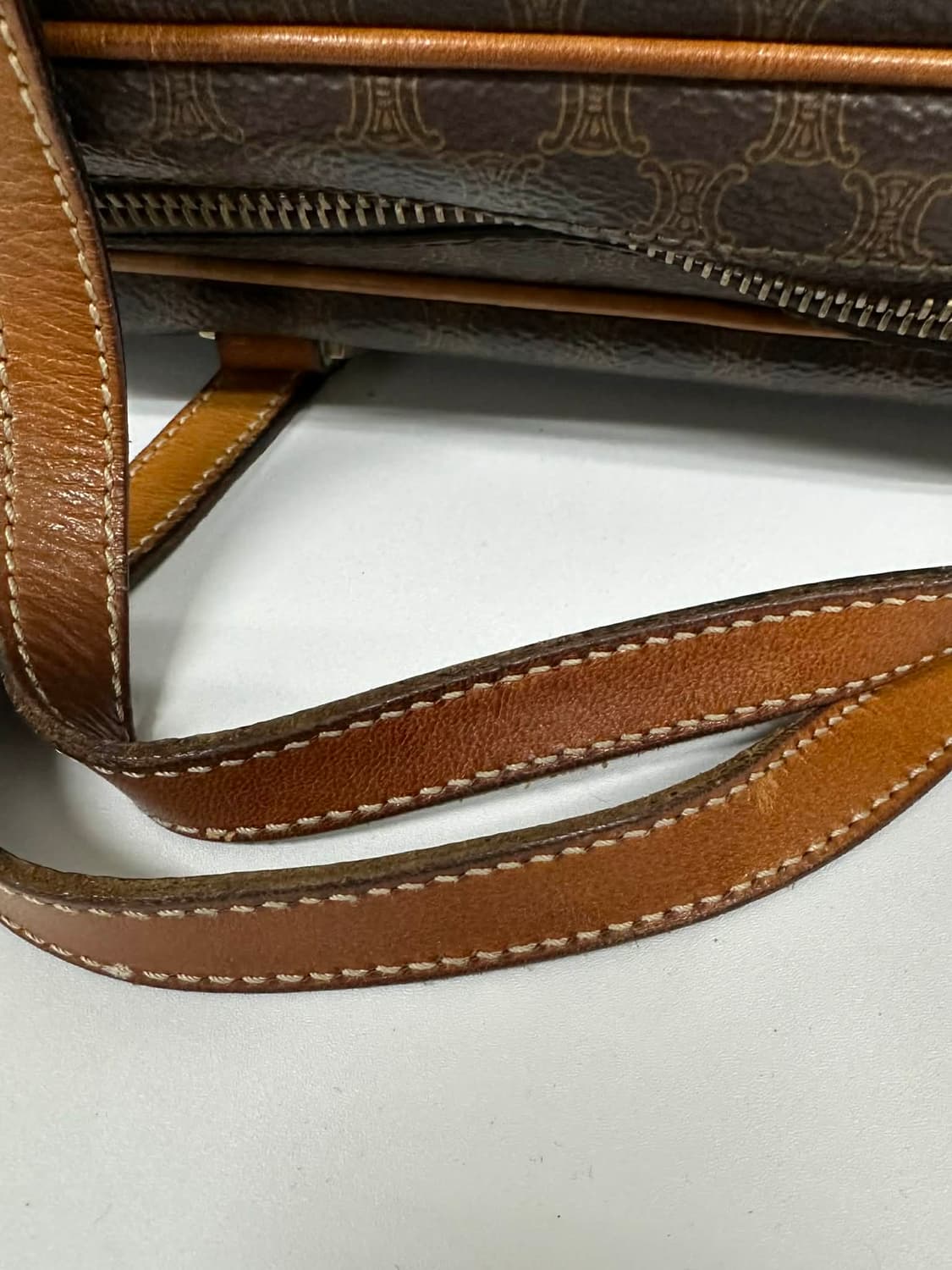 셀린느 빈티지 마카담 트리오페 미니 보스톤 토트백 상품이미지9