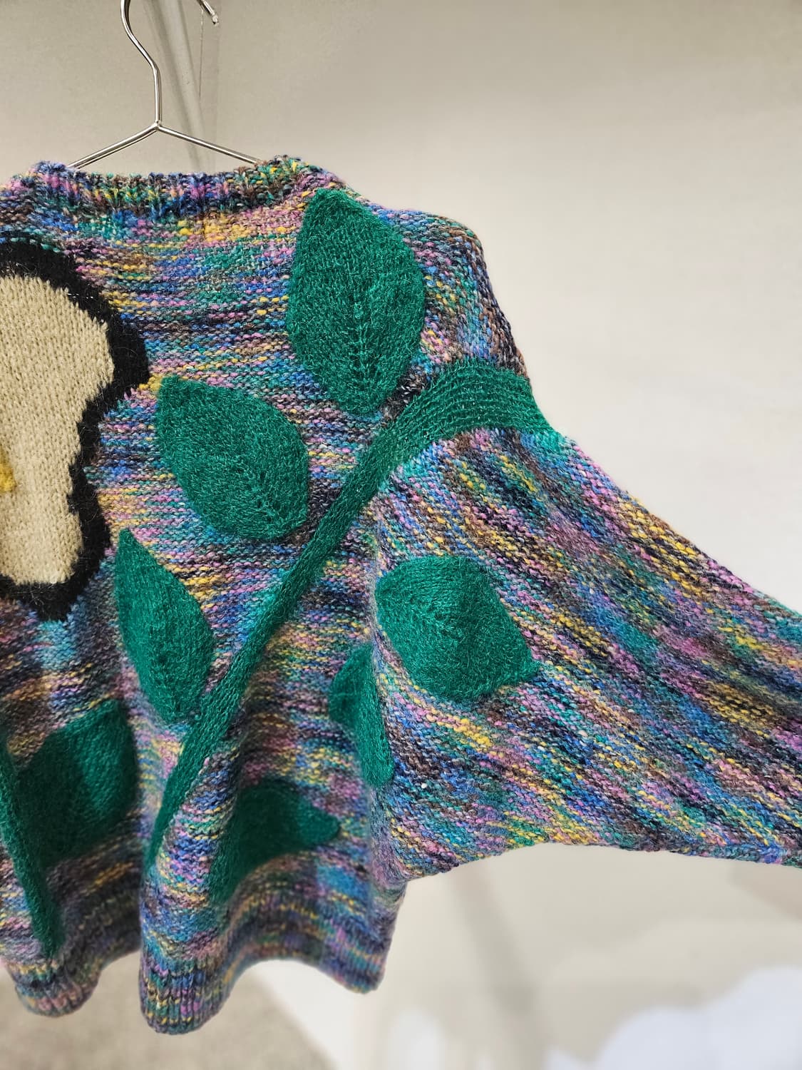 Hand made 플라워 니트 스웨터 상품이미지5