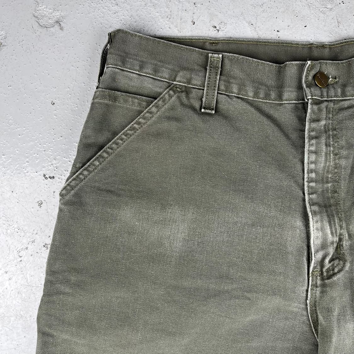 칼하트 모스그린 싱글니 카펜터 팬츠 B11MOS 상품이미지5