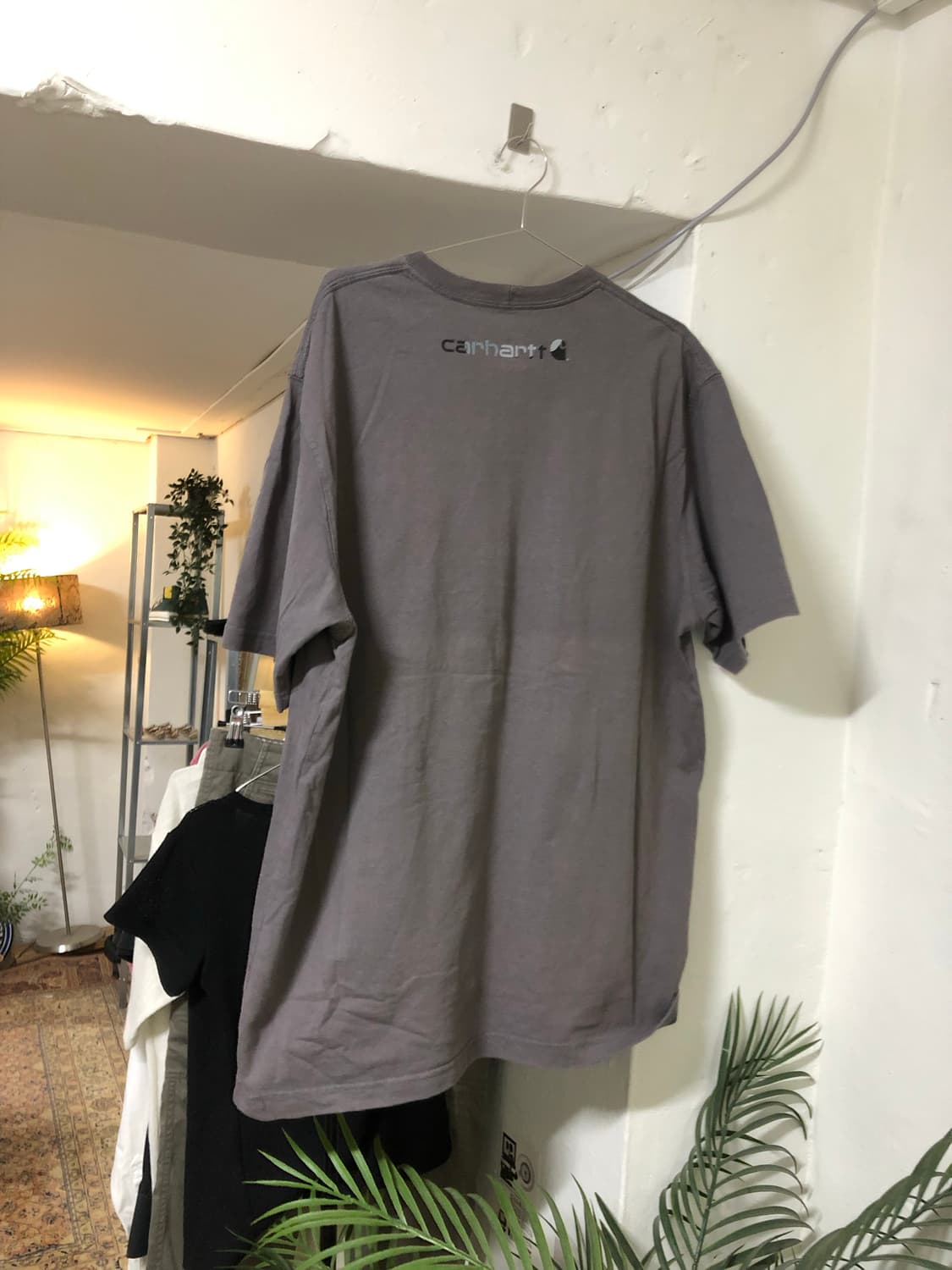 Carhartt 그레이 카모 반팔티 상품이미지2