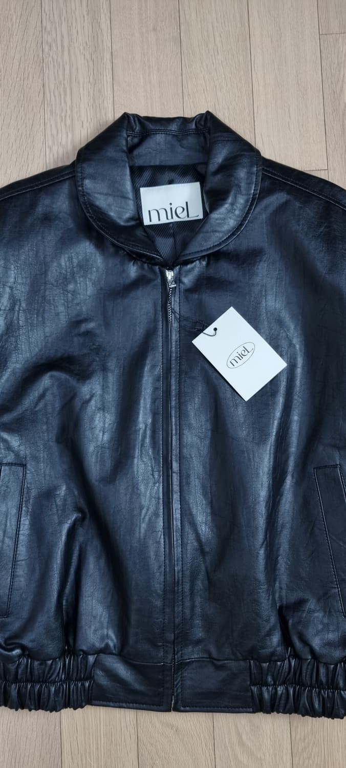 미엘 페이크레더 버닝 자켓 Free _ 여성 상품이미지3