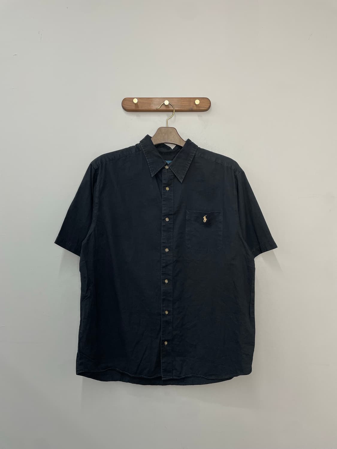 폴로 랄프로렌 블랙 반팔 셔츠 H2296 상품이미지2