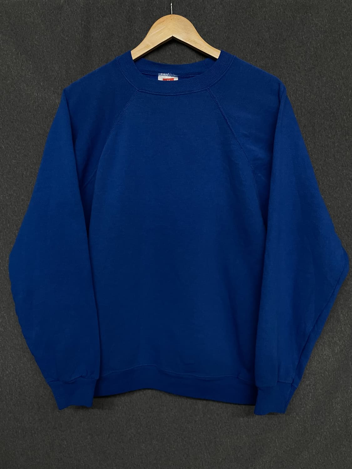 [XL] 80s Hanes USA 헤인즈 블랭크 스웻셔츠 크루넥 상품이미지1