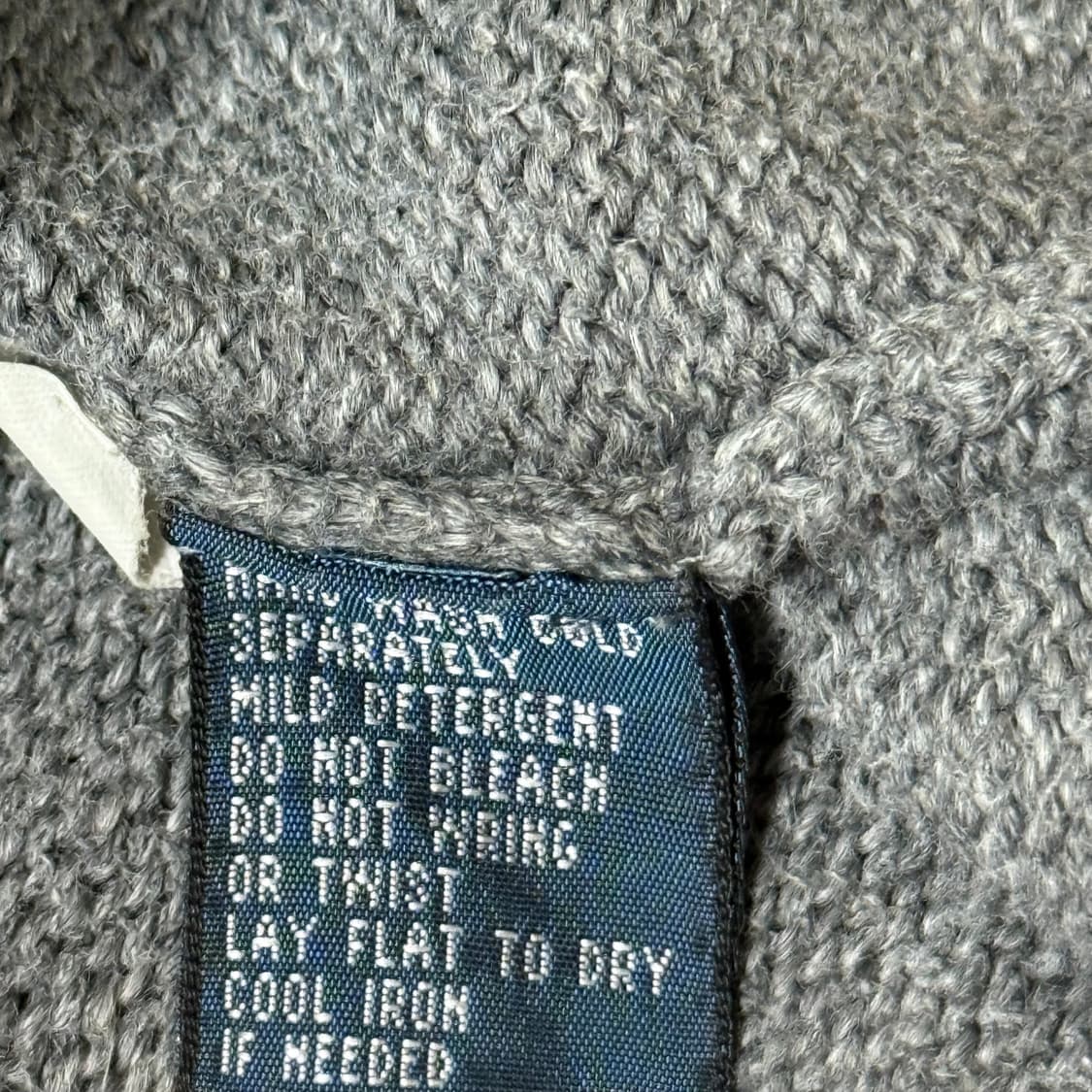 폴로 랄프로렌 반집업 니트 L 상품이미지7