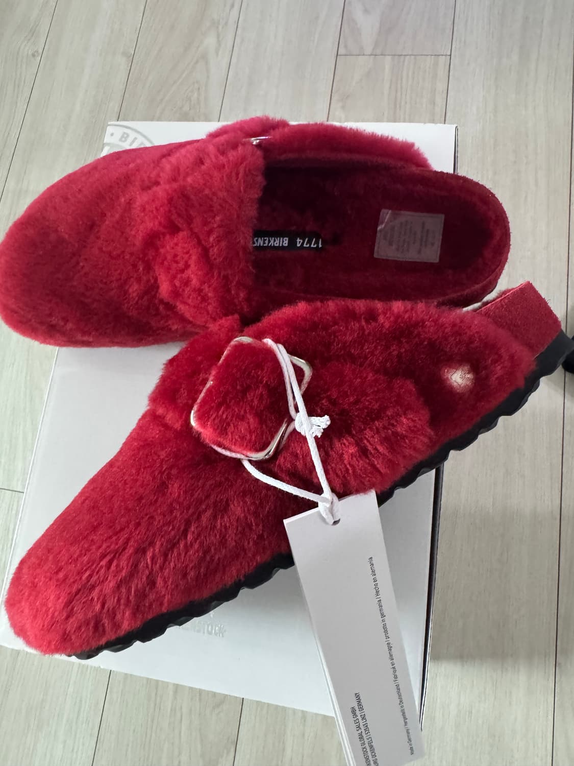 (새제품)버켄스탁 보스턴 1774 시어링 래드 (한정판) 38 상품이미지6