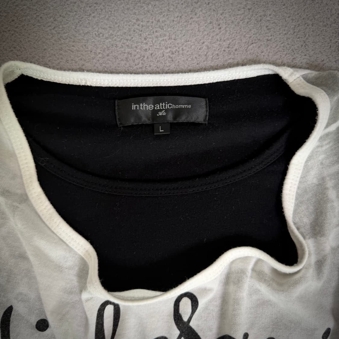 In the attic layered t shirt 상품이미지2