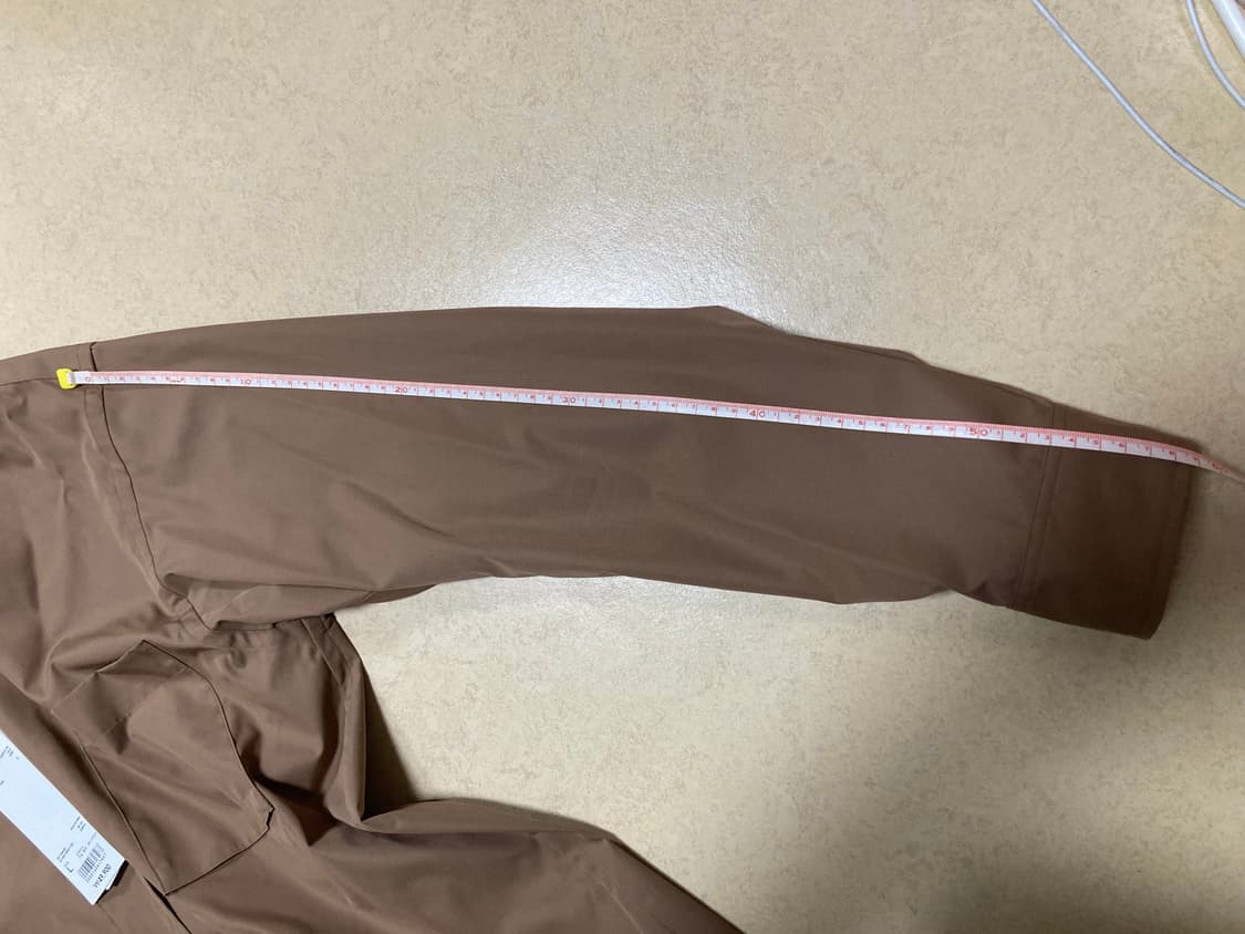 유니클로 질샌더 +j 수피마코튼 오버사이즈 셔츠 베이지 (L 새상품) 상품이미지5