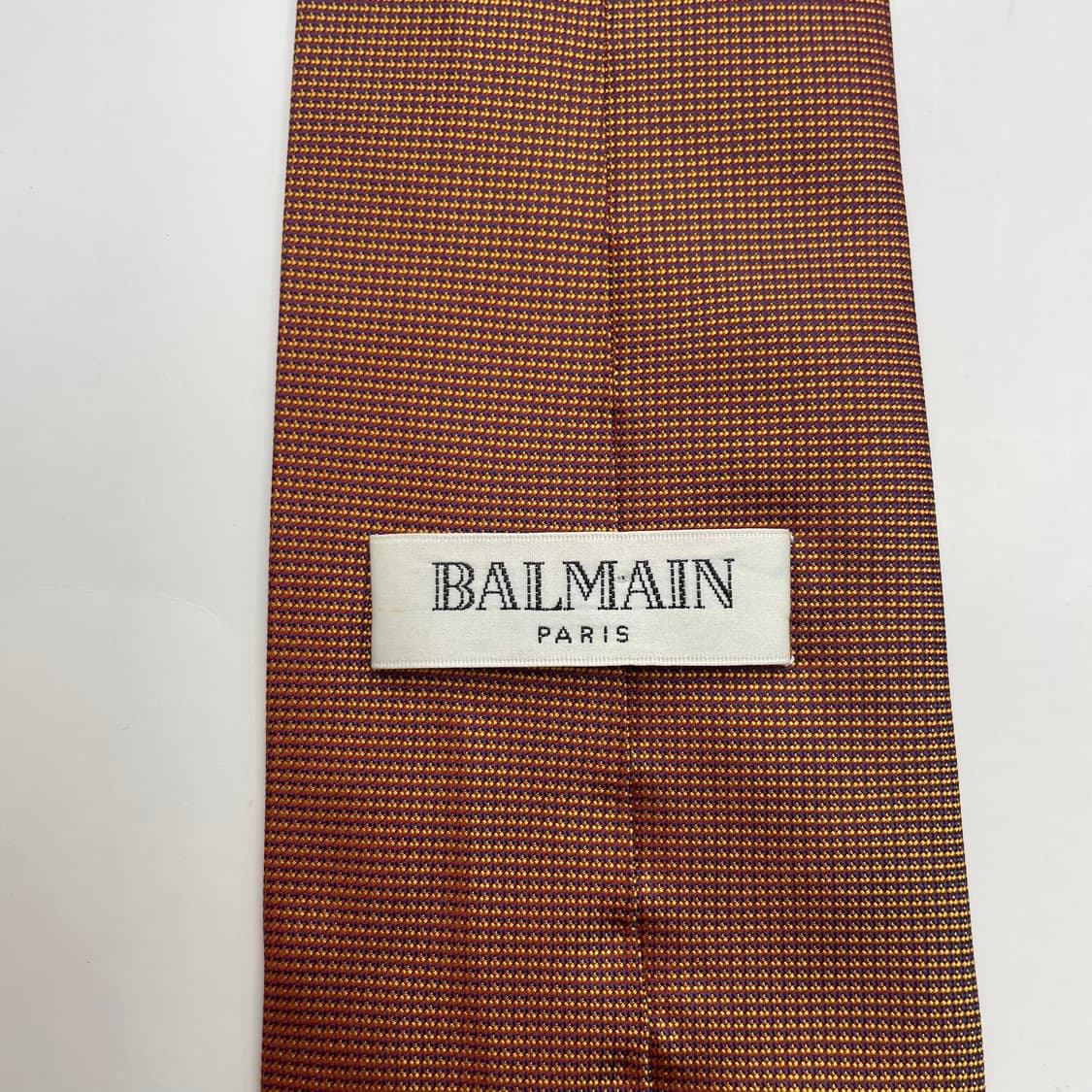 583) (BALMAIN) 발망 패턴 넥타이 상품이미지5