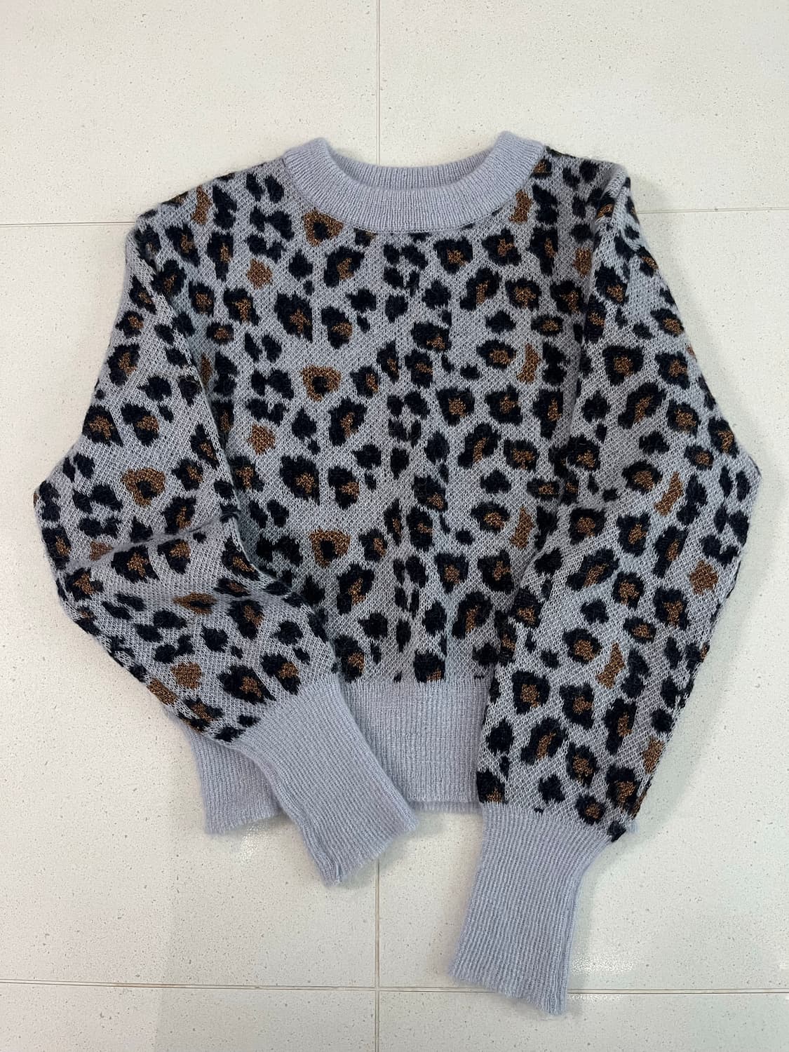 오프닝 세레모니 opening ceremony 레오파드 니트 상품이미지1