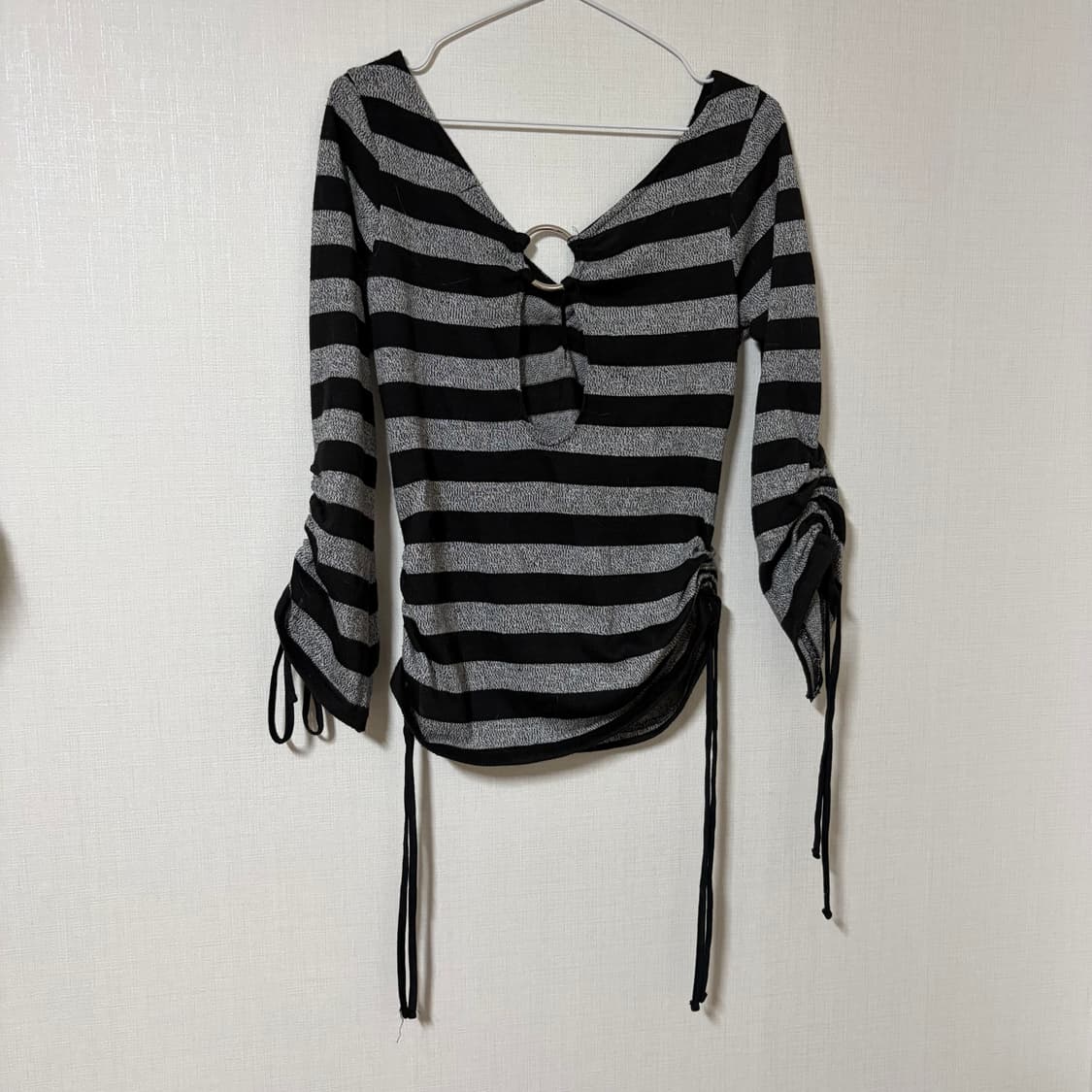 오네갸루 오네걀 옾숄 셔링 오링포인트 롱슬 아케호무 상품이미지2