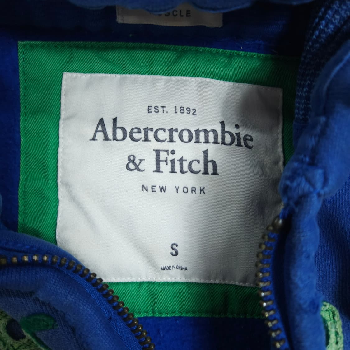 아베크롬비 아치 로고 후드 집업 S 상품이미지6