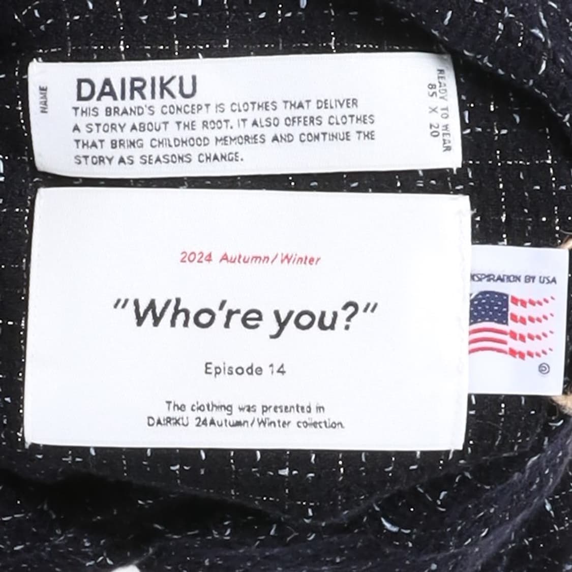 다이리쿠 Dairiku Tweed Mountain Rib Shirt 상품이미지7