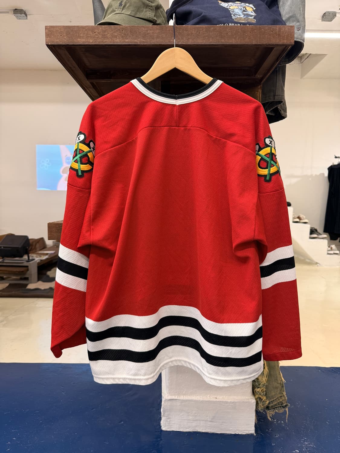 시카고 블랙 호크스 하키져지 상품이미지5