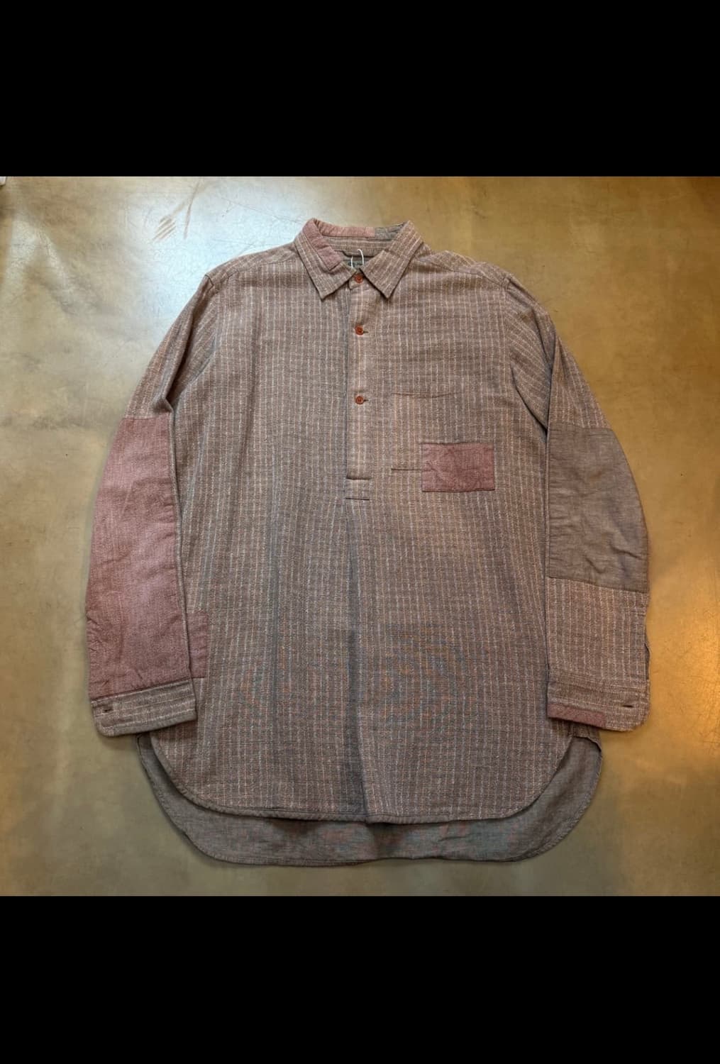 나이젤 카본 하프 버튼업 풀오버 상품이미지1