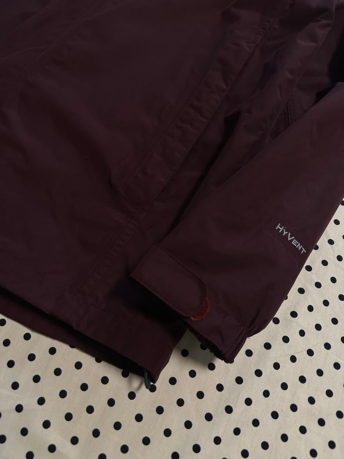 노스페이스 하이벤트 다크버건디 바람막이 상품이미지4