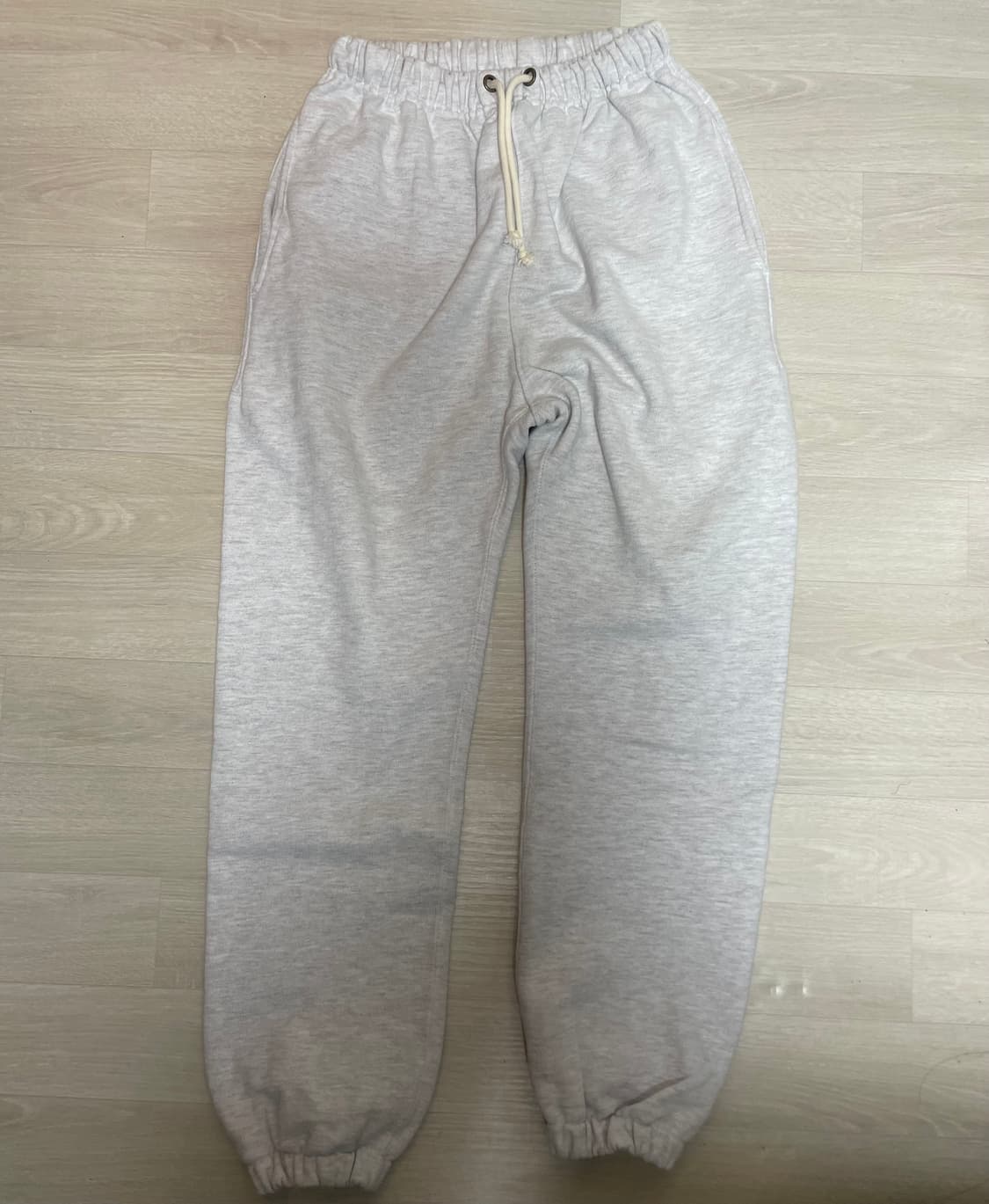 아웃스탠딩 스웻팬츠 1%MELANGE GRAY Ssize 상품이미지3