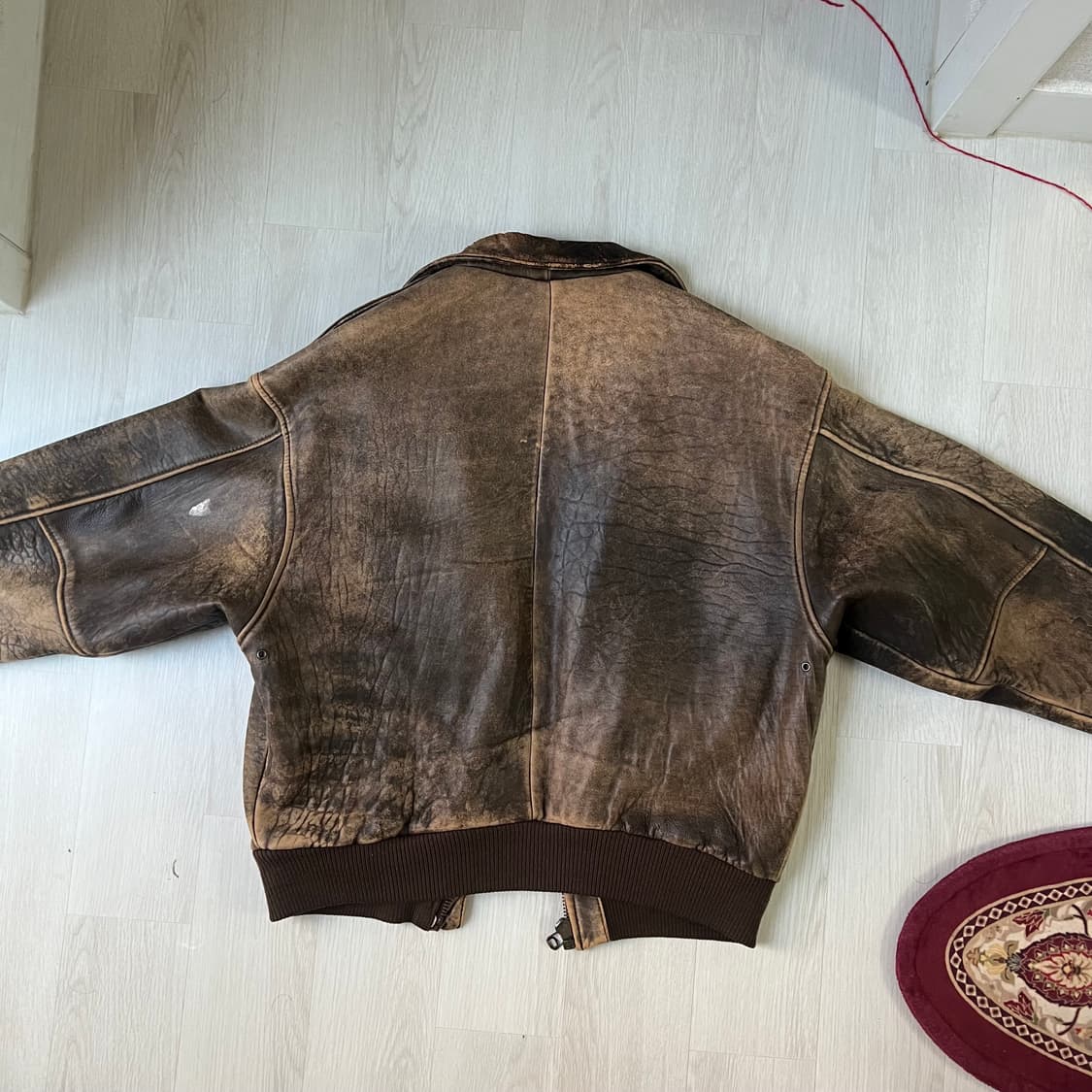 아비렉스 a2 레더자켓 상품이미지6