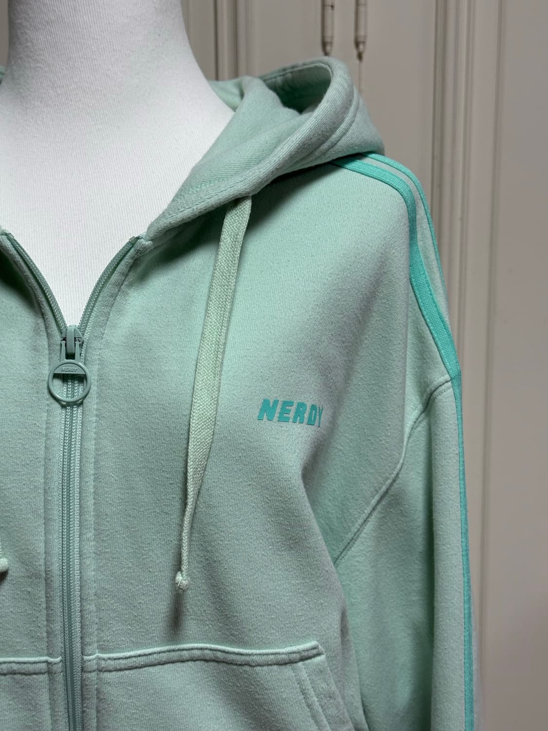 널디 민트 후드집업 상품이미지2