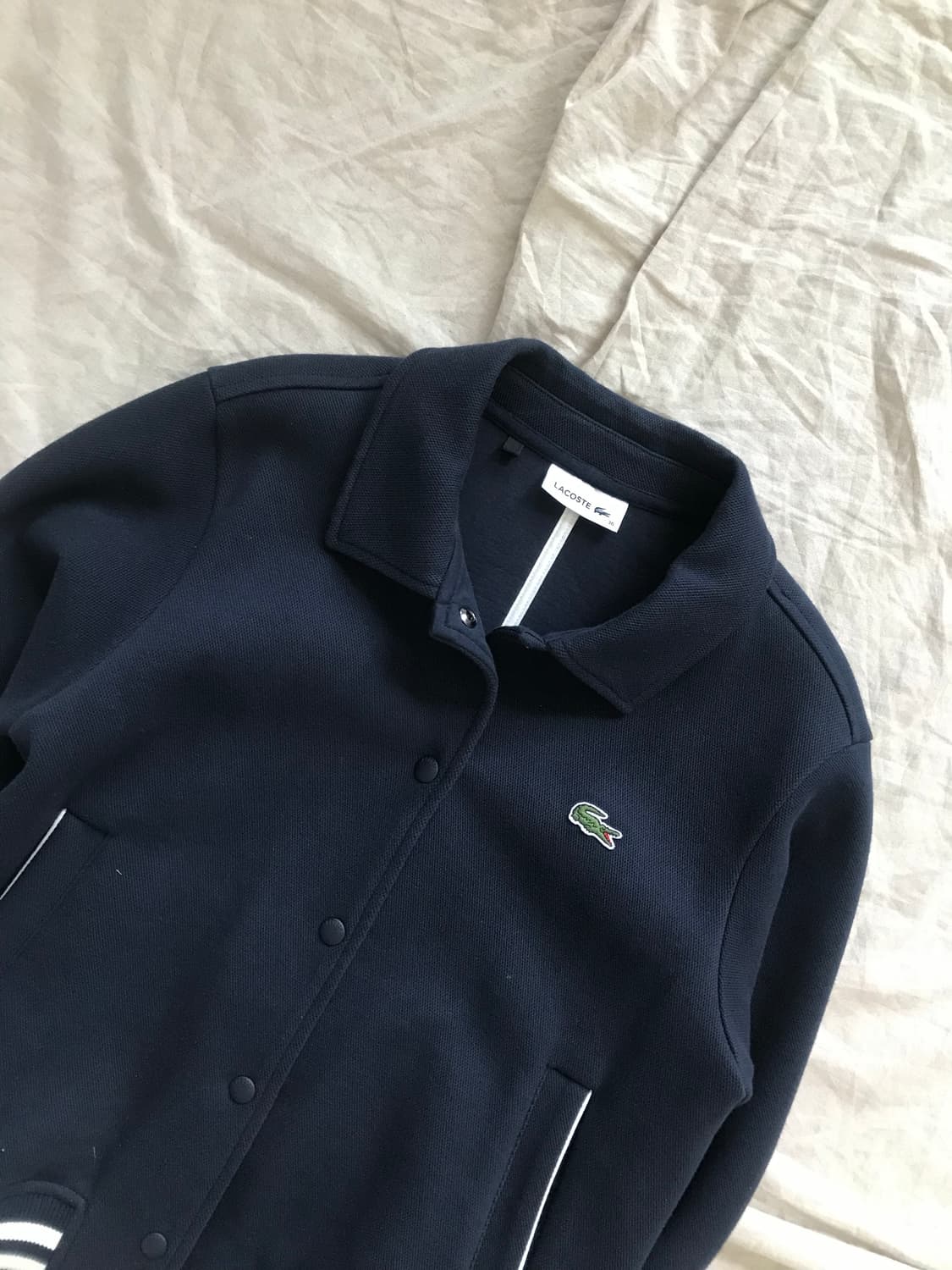 대장급 라코스테 신형택 바시티 카라 자켓 상품이미지6