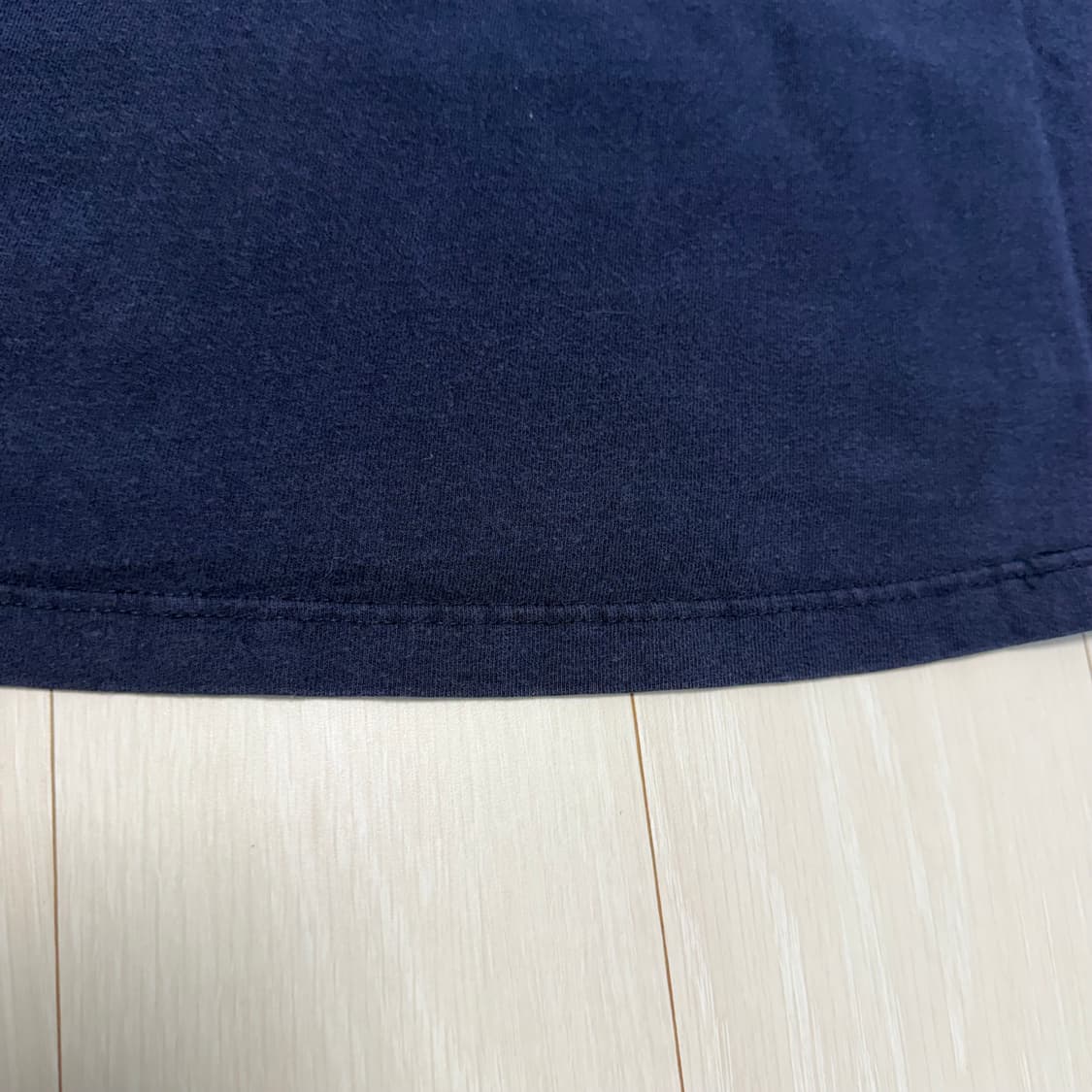 90s Vintage Navy Blank Pocket Tee 상품이미지8