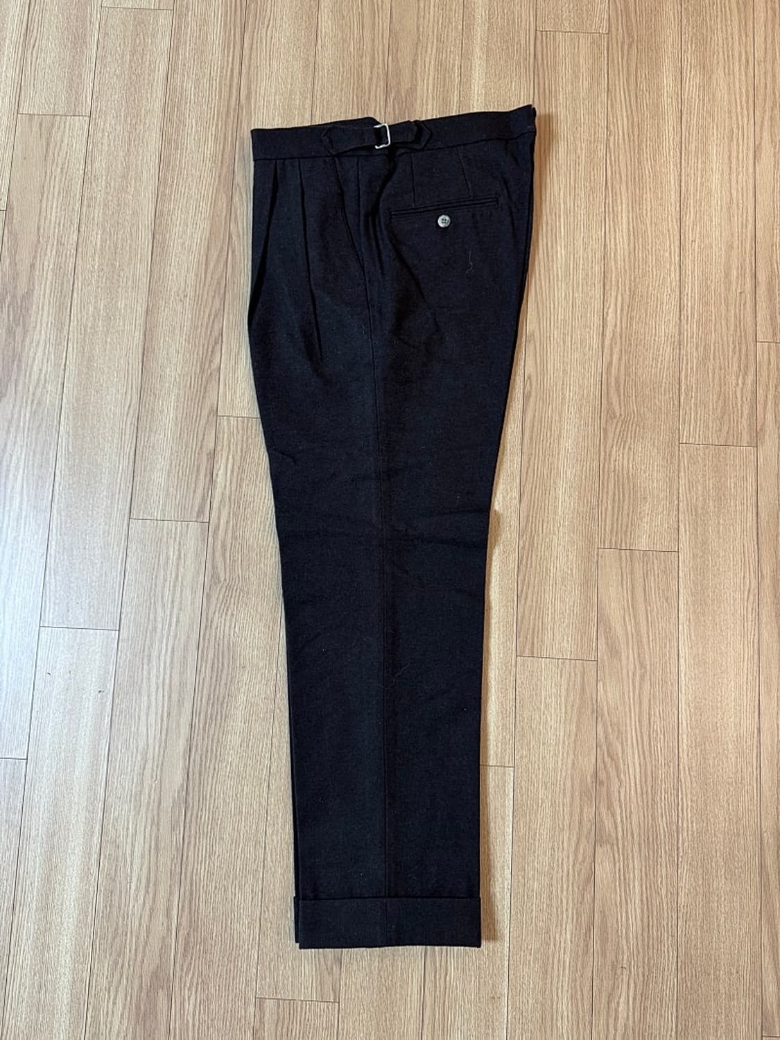 벨리프 브라운 울 트라우저 상품이미지2