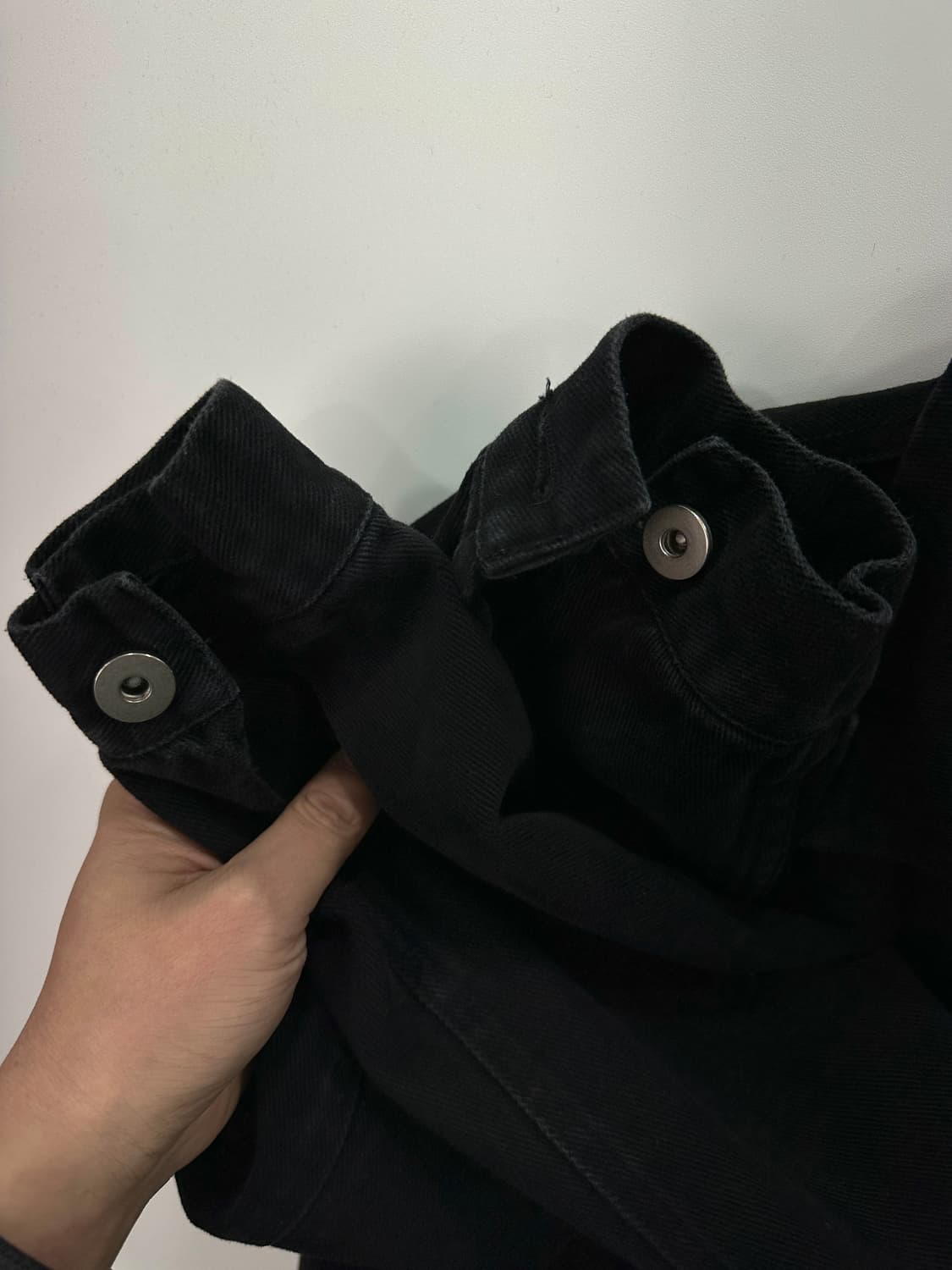 파르티멘토 데님 자켓 블랙 M 상품이미지5