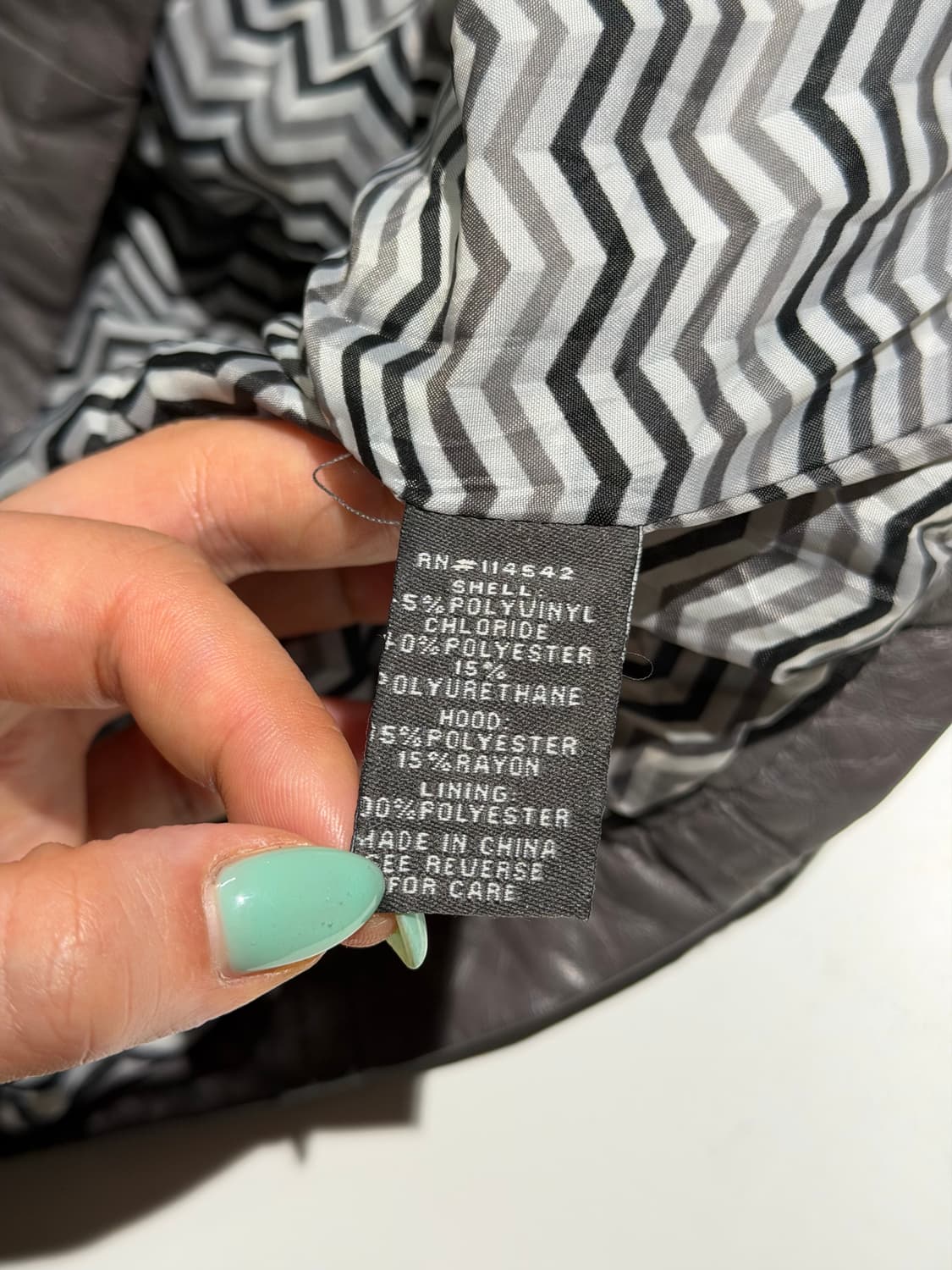 neck snap detail leather jacket 상품이미지8