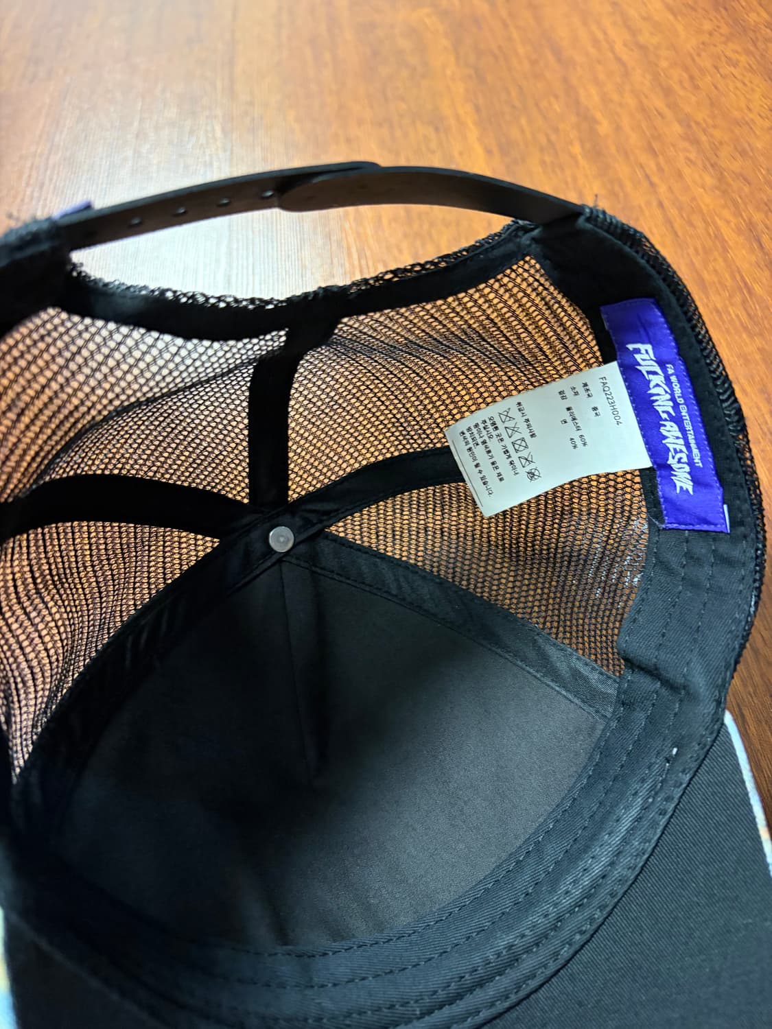 퍼킹어썸 throne rhinestone snapback 상품이미지2