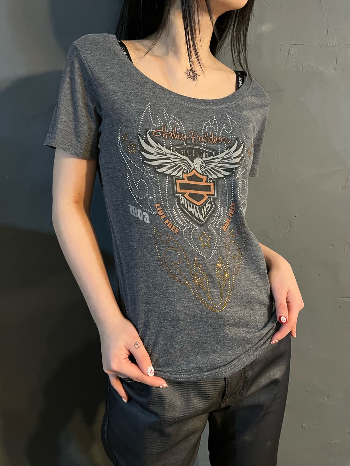 할리데이비슨 반팔탑 상품이미지3