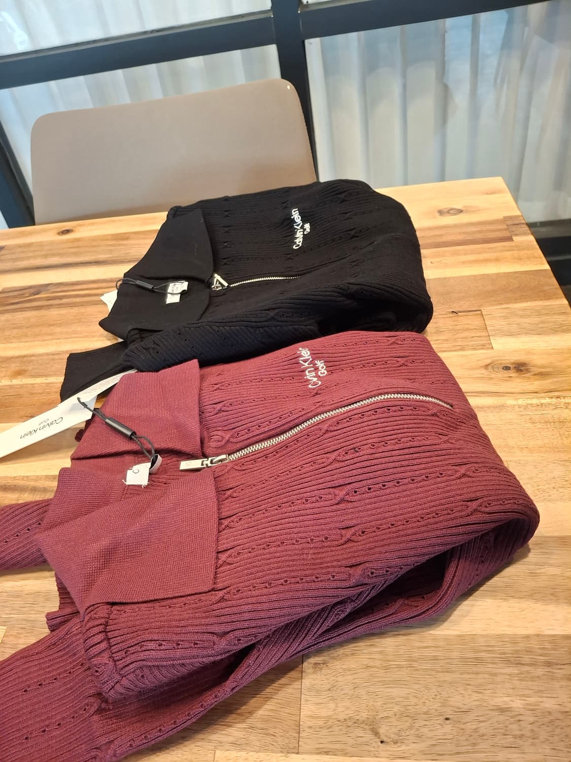 (마지막특가) 캘빈클라인 골프 니트 s 새상품 상품이미지2