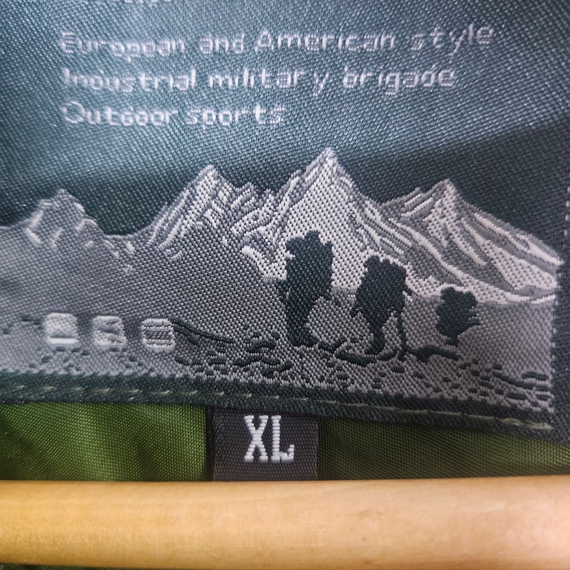 빈티지 MA-1 항공점퍼 카키 오버핏 밀리터리 상품이미지8