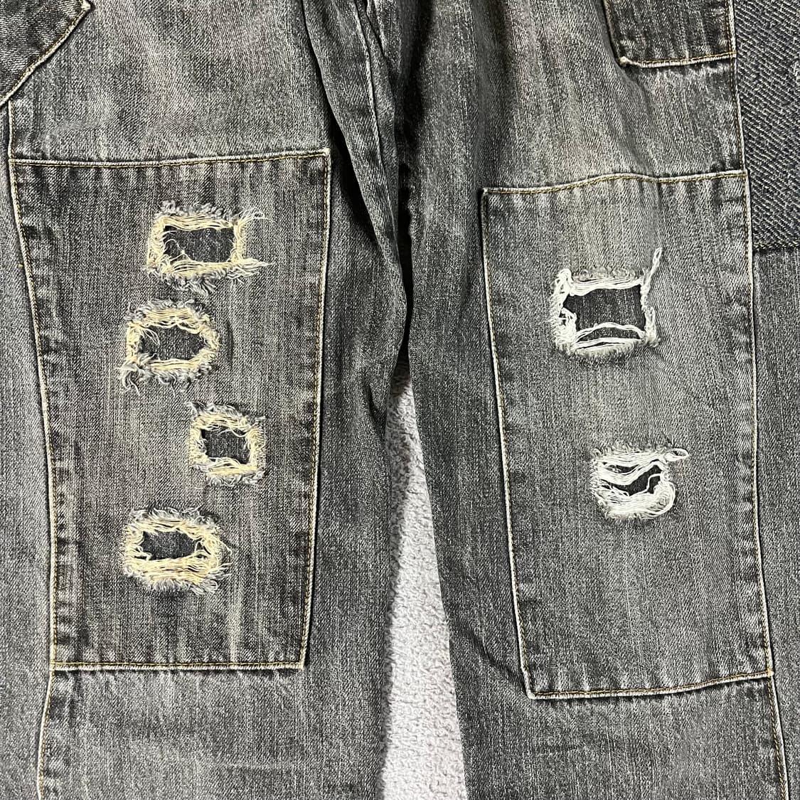 Destroyed detail pants 상품이미지2