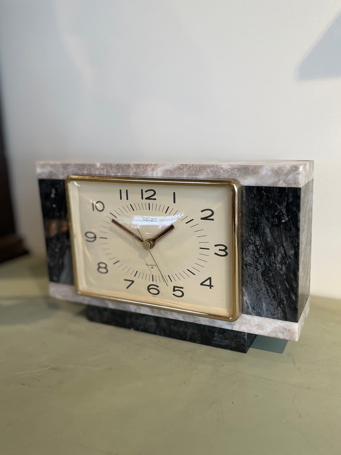 SEIKO 세이코 마블 탁상 시계 상품이미지3