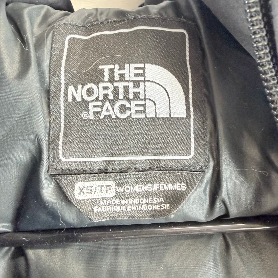 (85) 노스페이스 우먼스 550필 구스다운 숏 패딩 매트블랙 상품이미지4