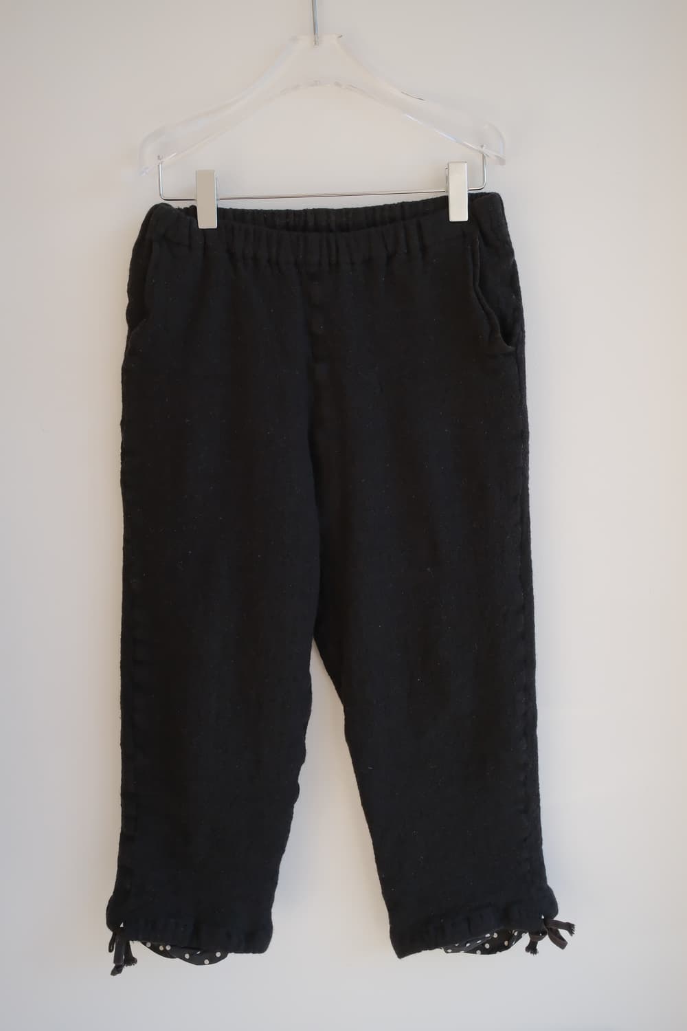 Boiled wool dot lining pants  상품이미지4