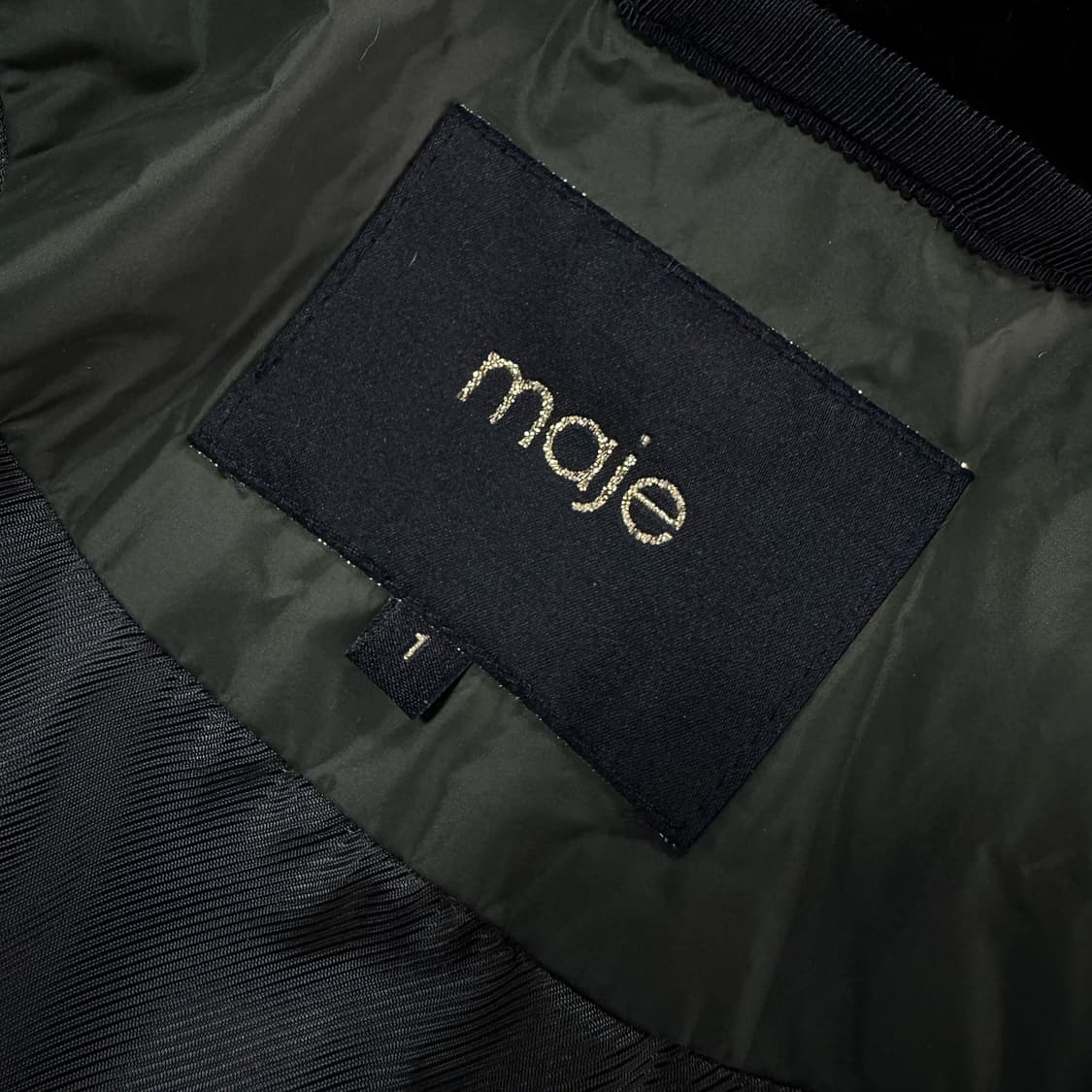 마쥬 maje 누빔 구스 롱 패딩 상품이미지5