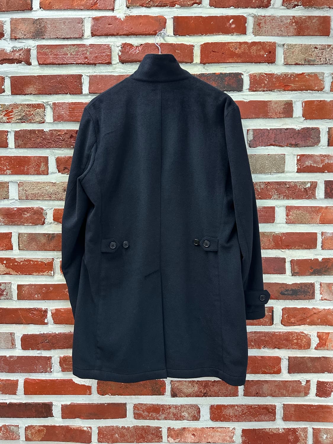 (3)타케오키쿠치 캐시미어 하이넥 싱글 코트 상품이미지6