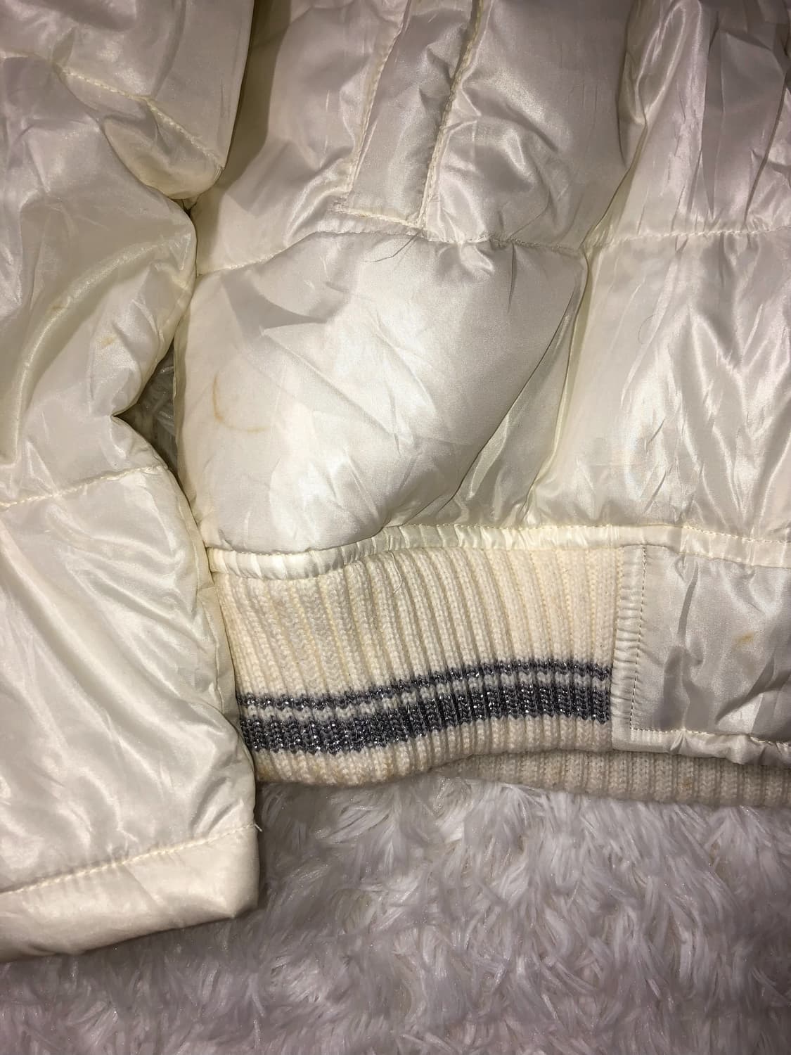 converse silver white padding 상품이미지4