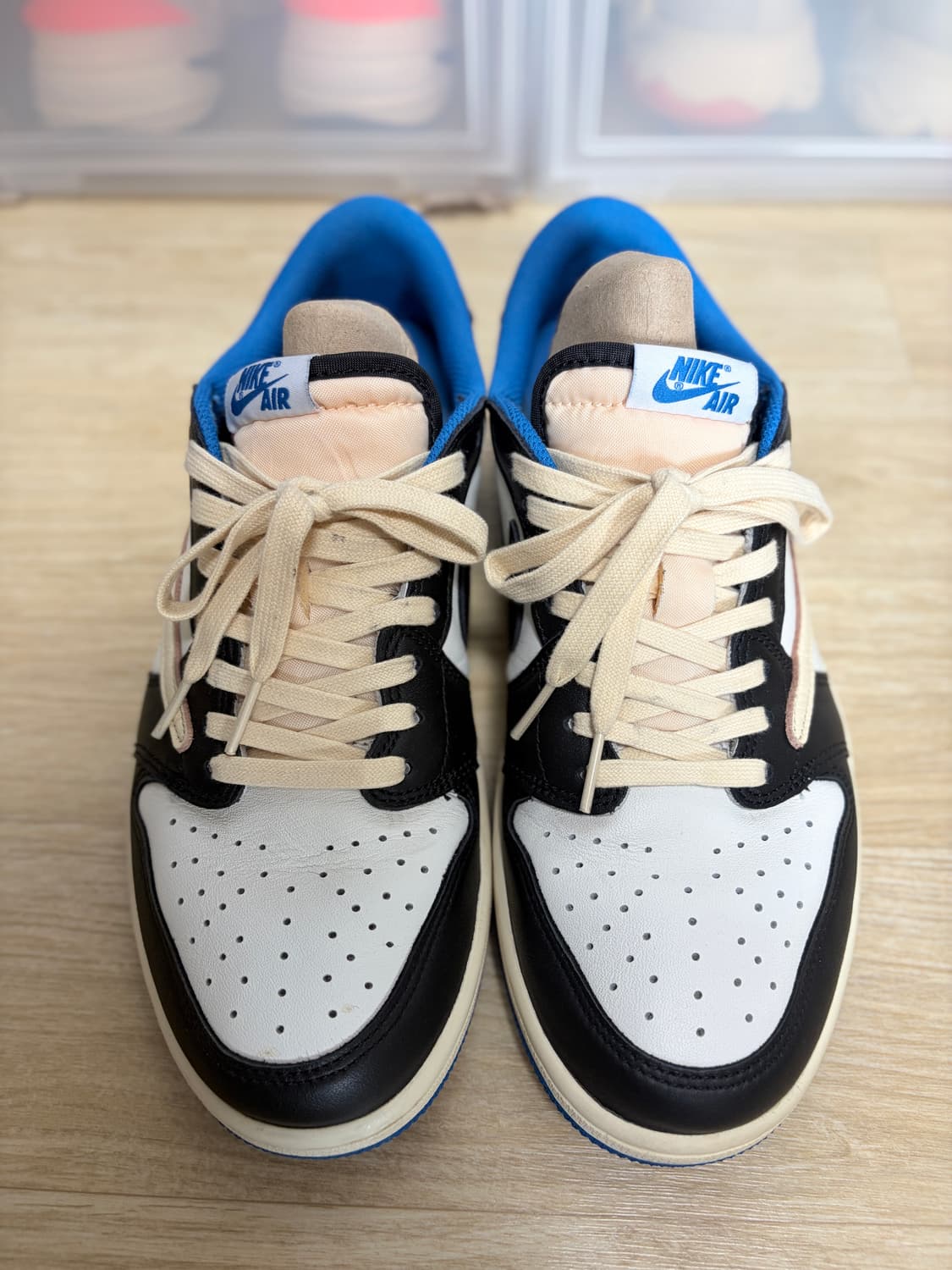 나이키 조던1로우 스캇 프라그먼트 265 상품이미지2