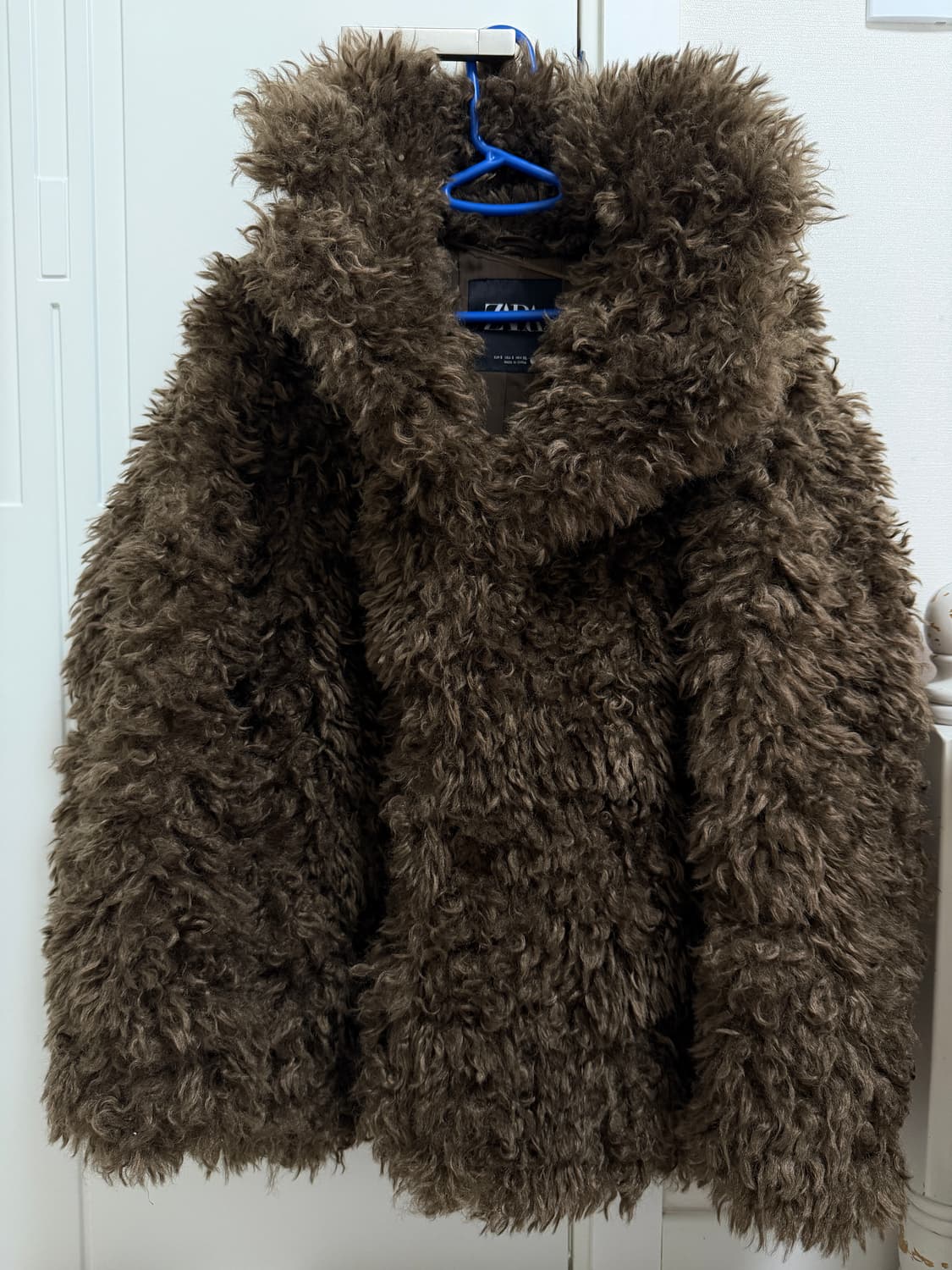 자라 퍼코트 브라운 퍼자켓 zara fur jacket 실사 첨부! 상품이미지2