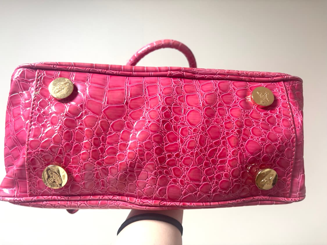 비비안웨스트우드 orb 야스민백 가방 핑크 상품이미지4